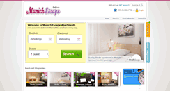 Desktop Screenshot of munichescape.com